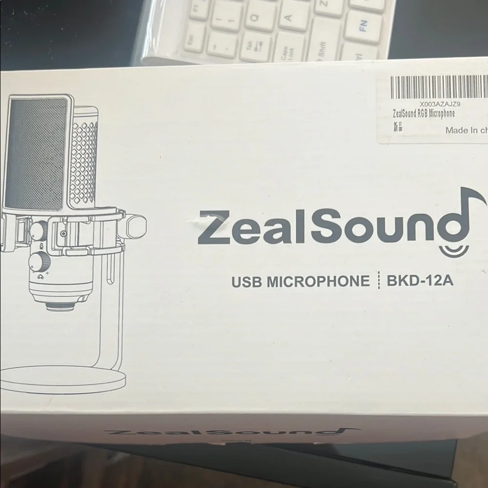 USB Microphone BKD-12A - Silver
